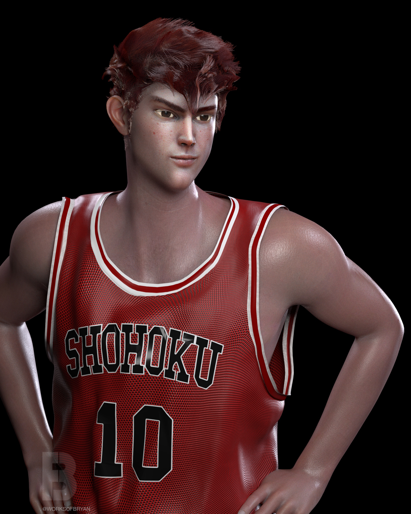 Project Slamdunk: Hanamichi Sakuragi-0